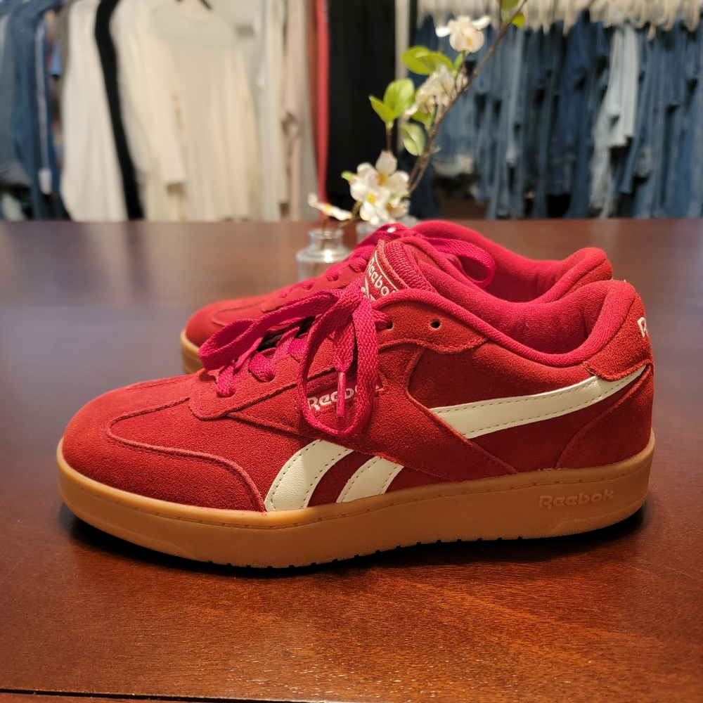 Reebok Red Sneakers Size 7.5